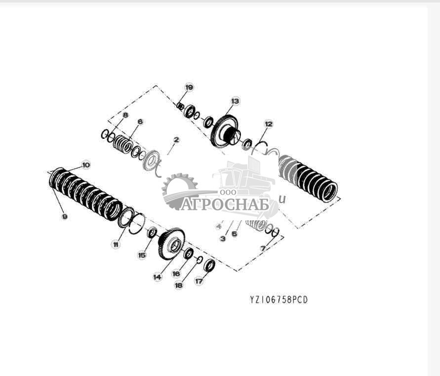 YZ106758 Узел пятой ступени 